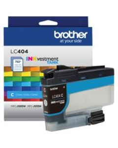 Brother LC404C Genuine Cyan INKvestment Tank Ink Cartridge