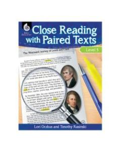 Shell Education Close Reading With Paired Texts, Grade 5