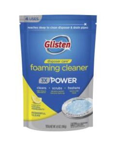 Glisten Disposer Care Foaming Cleaner - 4.9 fl oz (0.2 quart) - 4 / Pack - White, Blue