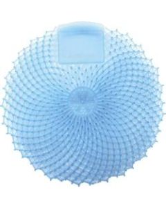 Genuine Joe Fresh Cotton Scent Odor-Control Urinal Screens, 7in, Light Blue, Pack Of 12 Urinal Screens