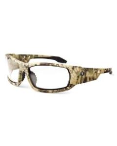 Ergodyne Skullerz Safety Glasses, Odin, Kryptek Highlander Frame, Clear Lens