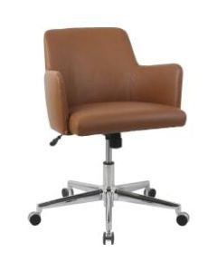 Lorell SOHO Bonded Leather Task Chair, Tan