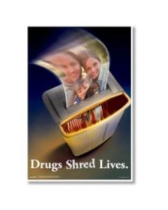 ComplyRight Substance Abuse Poster, Illegal Drug, English, 15in x 22in