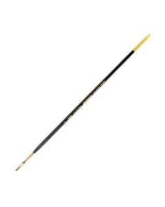 Silver Brush Renaissance Series Long-Handle Paint Brush 7102, Size 3, Bright Bristle, Sable Hair, Multicolor