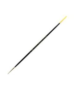 Silver Brush Renaissance Series Long-Handle Paint Brush 7100, Size 2, Round Bristle, Sable Hair, Multicolor