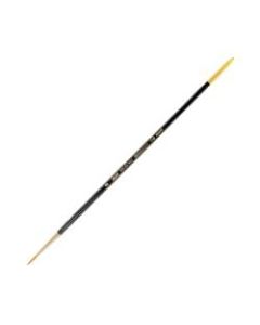 Silver Brush Renaissance Series Long-Handle Paint Brush 7100, Size 8, Round Bristle, Sable, Multicolor