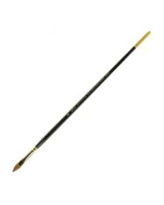 Silver Brush Renaissance Series Long-Handle Paint Brush 7110, Size 8, Cats Tongue Bristle, Sable Hair, Multicolor