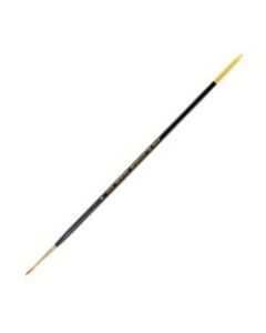 Silver Brush Renaissance Series Long-Handle Paint Brush 7100, Size 6, Round, Sable, Multicolor