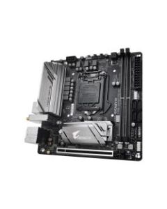 Aorus Ultra Durable Z390 I AORUS PRO WIFI Desktop Motherboard - Intel Chipset - Socket H4 LGA-1151  - Mini ITX - 32 GB DDR4 SDRAM Maximum RAM - UDIMM, DIMM - 2 x Memory Slots  - HDMI - DisplayPort - 4 x SATA Interfaces