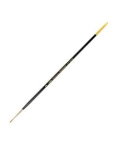 Silver Brush Renaissance Series Long-Handle Paint Brush 7100, Size 5, Round Bristle, Sable Hair, Multicolor