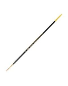 Silver Brush Renaissance Series Long-Handle Paint Brush 7102, Size 1, Bright Bristle, Sable Hair, Multicolor