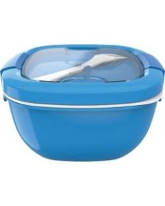 Bentgo Salad Lunch Container, 4in x 7-1/4in, Blue