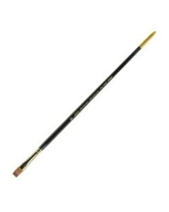 Silver Brush Renaissance Series Long-Handle Paint Brush 7102, Size 10, Bright Bristle, Sable Hair, Multicolor
