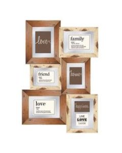 PTM Images Photo Frame, Love Happiness Home, 19 3/4inH x 1 1/4inW x 28inD, Multicolor