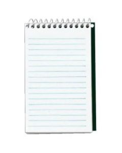 OfficeMax Pocket Memo Book, 3in x 5in, Narrow Ruled, 50 Sheets, Assorted Colors