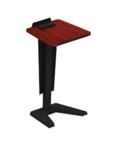Lorell Impromptu Lectern With Modesty Panel, 45inH, Mahogany