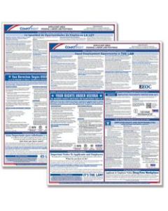 ComplyRight Federal Applicant Area Poster, Bilingual, 16in x 20in
