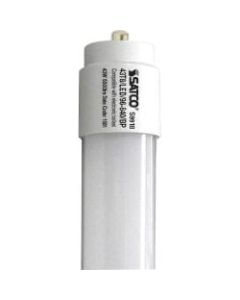 Satco 43T8 LED 96-840 BP 120-277V Tube Bulb - 43 W - 120 V AC, 230 V AC - 5500 lm - T8 Size - White - Cool White Light Color - 50000 Hour - 6740.3 deg.F (3726.8 deg.C) Color Temperature - 82 CRI - 210 deg. Beam Angle - Shatter Proof - 10 / Carton