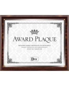 DAX Wooden Insert Plaques, 8.50in x 11in, Brown