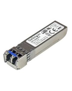 StarTech.com 10GBASE-LR MSA Compliant SFP+ Module - LC Connector - Fiber SFP+ Transceiver - Lifetime Warranty - 10 Gbps - Max. Transfer Distance 10 km (6.2 mi) - 10GBASE-LR fiber transceiver adds reliable 10Gb over fiber - StarTech.com lifetime warranty