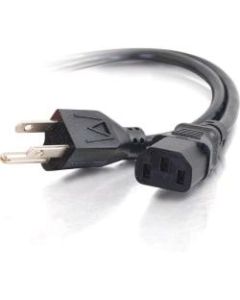 C2G 10ft Power Cord - 18 AWG - NEMA 5-15P to IEC320C13 - Computer Power - Replacement power cord for PC, Monitor, Printer, Scanner, etc.
