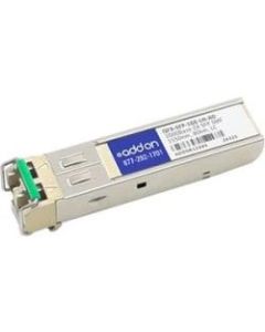 AddOn Juniper Networks QFX-SFP-1GE-LH Compatible TAA Compliant 1000Base-ZX SFP Transceiver (SMF, 1550nm, 70km, LC) - 100% compatible and guaranteed to work