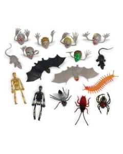 Amscan Halloween Creepy Crawly Plastic Super Mega Mix Favors, Multicolor
