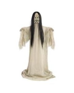 Amscan Halloween Creepy Girl Standing Prop, 36inH x 20inW x 10inD, White