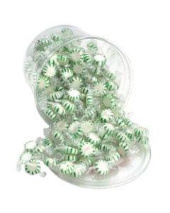 Office Snax Spearmint Starlight Mints, 32 Oz Tub