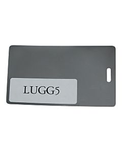 Loma Laminate Pouch, Luggage Tag, 2.5in x 4.25in, Clear, Box Of 500