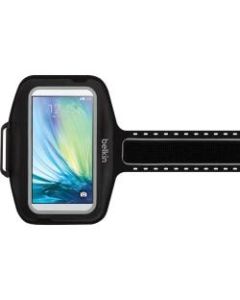 Belkin Sport-Fit Plus Carrying Case (Armband) Smartphone, Money, Key - Black - Neoprene - Armband