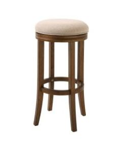 New Ridge Home Goods Victoria Swivel Counter Stool, Honeysuckle/Cream