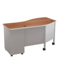 Balt Instructor Teachers Desk II Desk, Cherry/Platinum