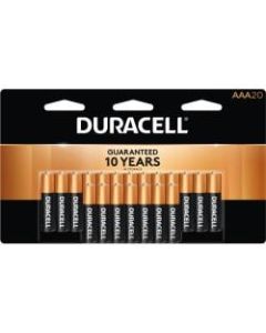Duracell CopperTop Alkaline AAA Batteries - For Smoke Alarm, Flashlight, Lantern, Calculator, Pager, Camera, Radio, CD Player, Medical Equipment, Toy, Game, .. - AAA - 240 / Carton