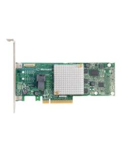 Microchip Adaptec RAID 8405E - Storage controller (RAID) - 4 Channel - SAS 12Gb/s low profile - 1.2 GBps - RAID 0, 1, 10 - PCIe 3.0 x8