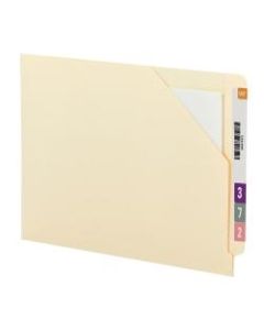 Smead End-Tab Jackets, 9 1/2in x 12 1/4in, Manila, Pack Of 100