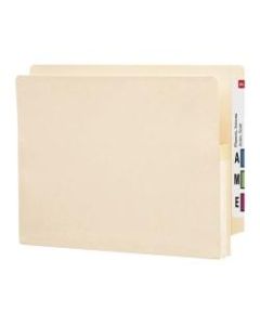 Smead Manila File Pocket With Reinforced Tab, Letter Size, 1 3/4in Expansion, Box Of 25