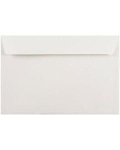 JAM Paper Open-End 6in x 9in Catalog Envelopes, Gummed Seal, White, Pack Of 25 Envelopes