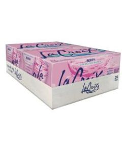 LaCroix Sparkling Water, Berry, 12 Oz, Case Of 24