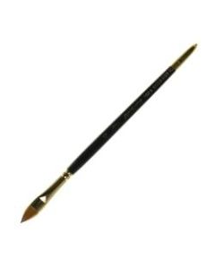 Silver Brush Renaissance Series Short-Handle Paint Brush, Size 10, Cats Tongue, Sable, Multicolor