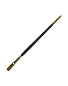 Silver Brush Renaissance Series Short-Handle Paint Brush, Size 8, Bright, Sable, Multicolor