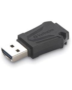Verbatim 64GB ToughMAX USB Flash Drive - 64 GB - USB 2.0 - Black - Lifetime Warranty - 1 Each