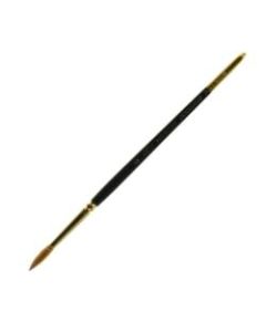 Silver Brush Renaissance Series Short-Handle Paint Brush, Size 8, Round, Sable, Multicolor