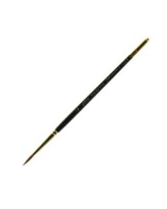 Silver Brush Renaissance Series Short-Handle Paint Brush, Size 4, Round, Sable, Multicolor