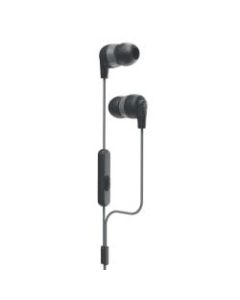 Skullcandy INK-d+ Earbud Headphones, Black/Gray, S2IMY-M448