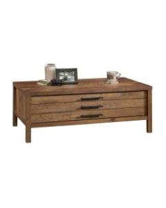 Sauder New Grange Coffee Table, 16-1/2inH x 45inW x 26-1/2inD, Vintage Oak
