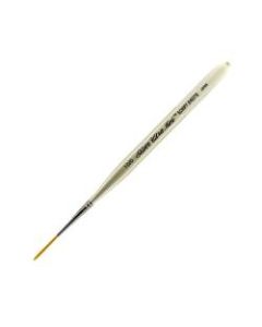 Silver Brush Ultra Mini Series Paint Brush, Size 10, Script Liner, Taklon Filament, Pearl White