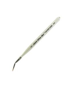 Silver Brush Ultra Mini Series Paint Brush, Size 3, Tear Drop, Taklon Filament, Pearl White