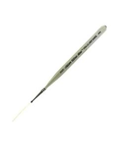 Silver Brush Ultra Mini Series Paint Brush, Size 20/0, Extra Long Liner, Taklon Filament, Pearl White