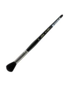 Silver Brush Paint Brush, Size 12, Round Bristle, Goat Hair, Dark Red